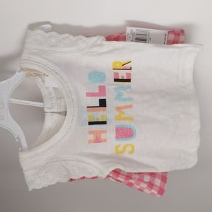 ☀️ Jessica Simpson Toddler girl summer outfit